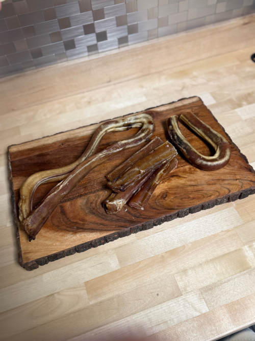 Sections of a pissle stick. Also known as bull's penis.