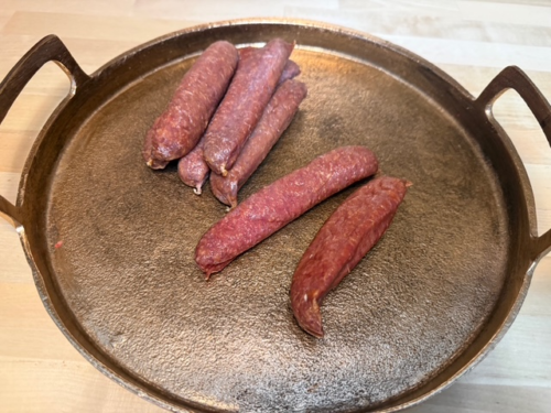 A tray full of landjaegers