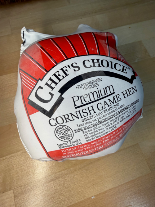 Chef's Choice Premium Cornish Game Hen