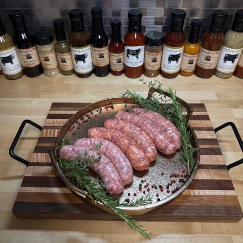 Homemade Bratwursts & Pork Sausage Links